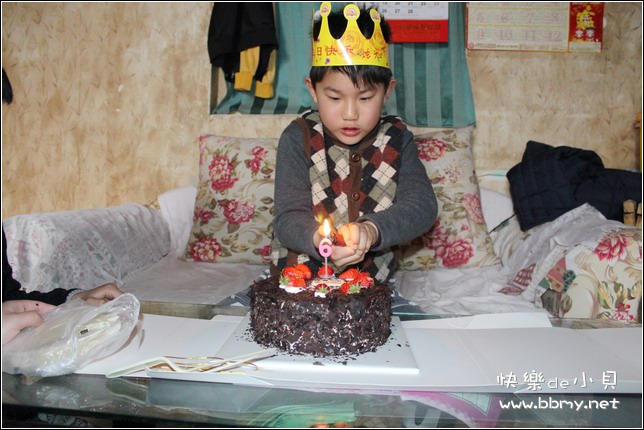 金东浩六周岁生日照片