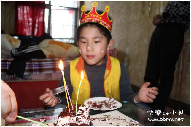 金东浩七周岁生日照片